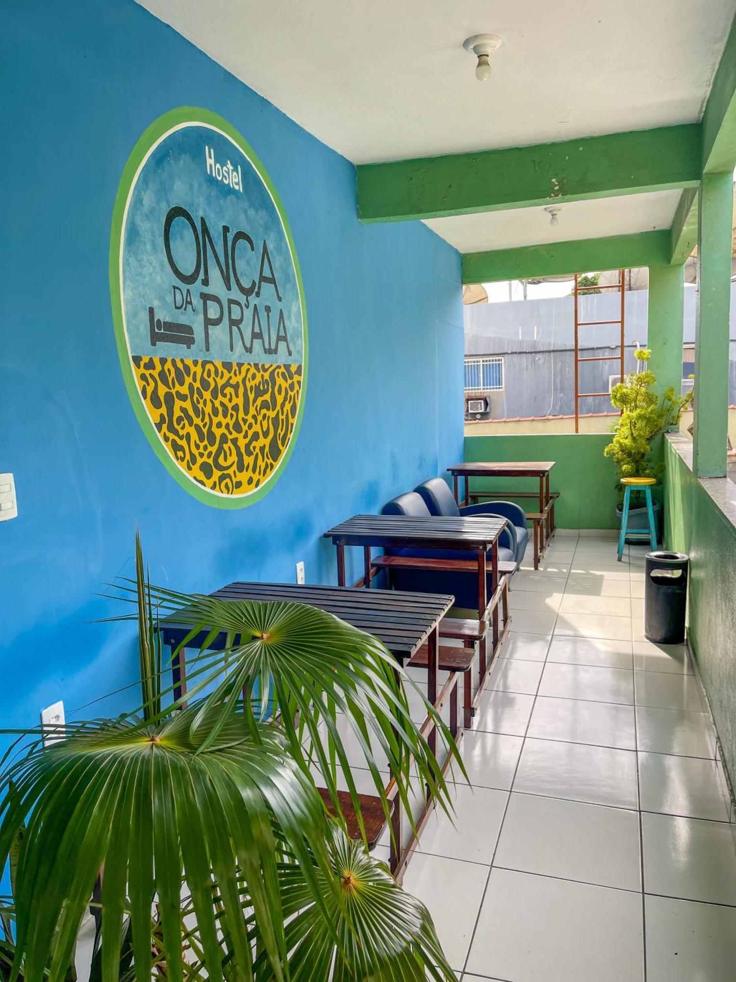 Onca Da Praia Hostel Віторія Екстер'єр фото